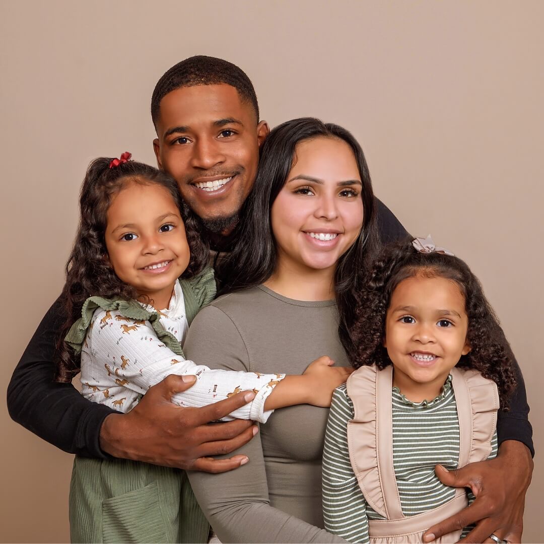 Custom Family Portrait Wall Canvas