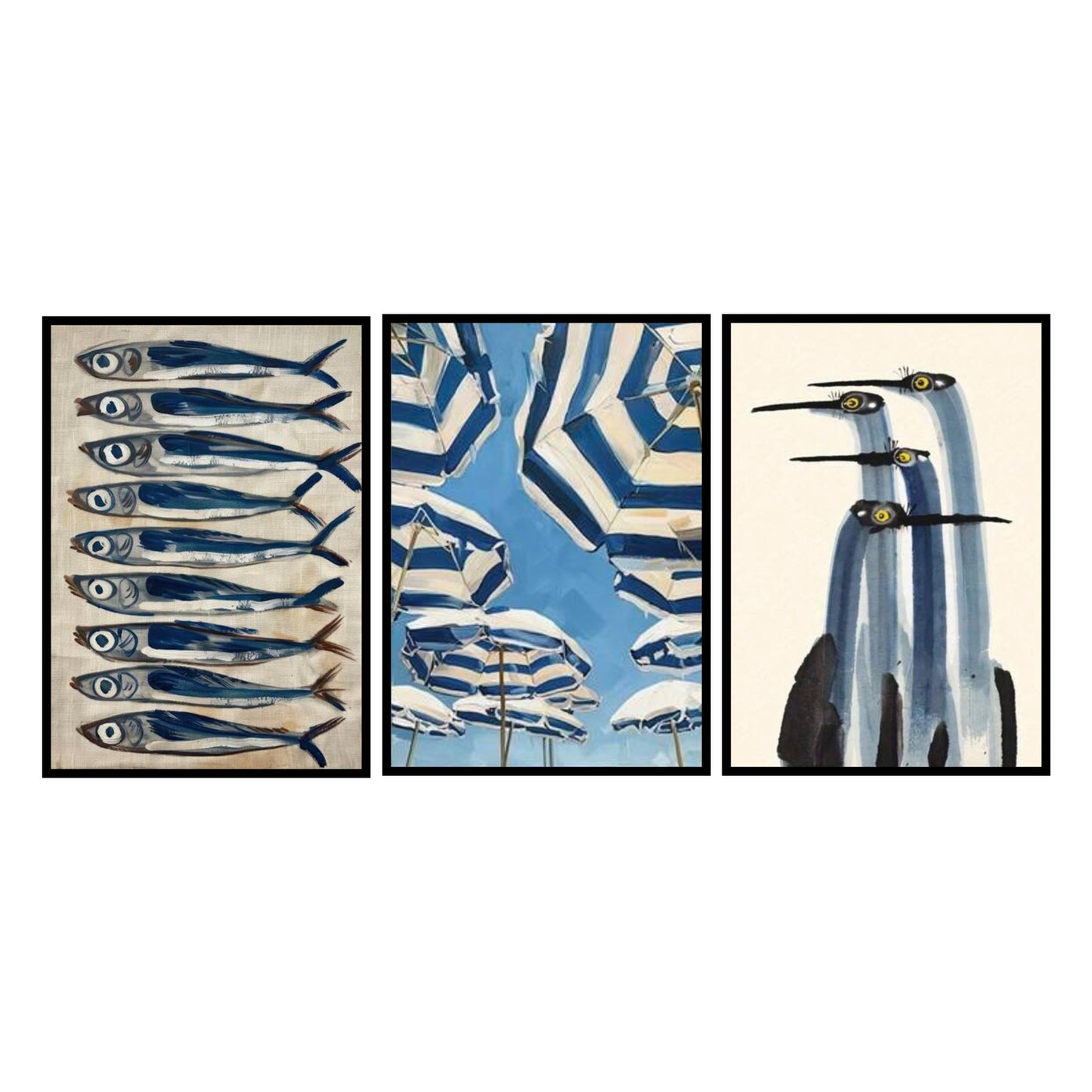 Coastal Blue Bundle (Set of 3)