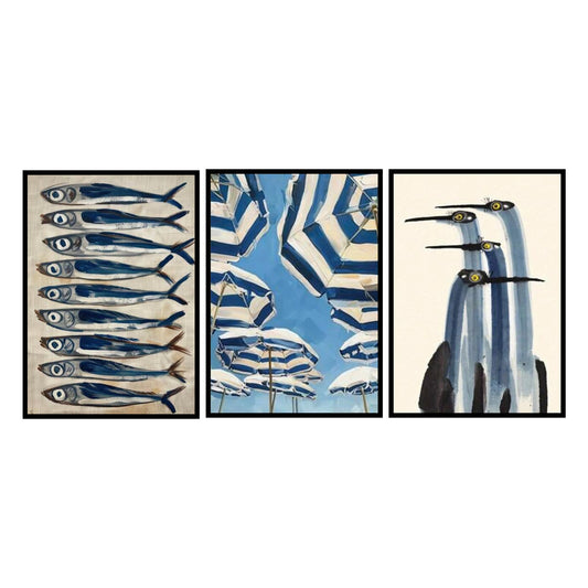 Coastal Blue Bundle (Set of 3)